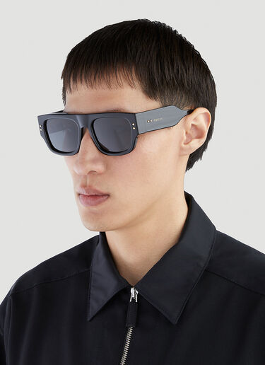 Gucci 方形太阳镜 黑 guc0152272
