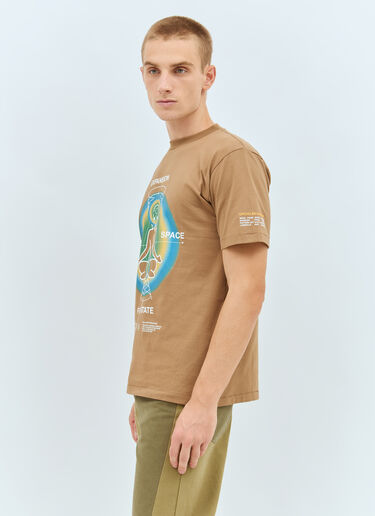 Space Available Making Space T-Shirt Brown spa0158002