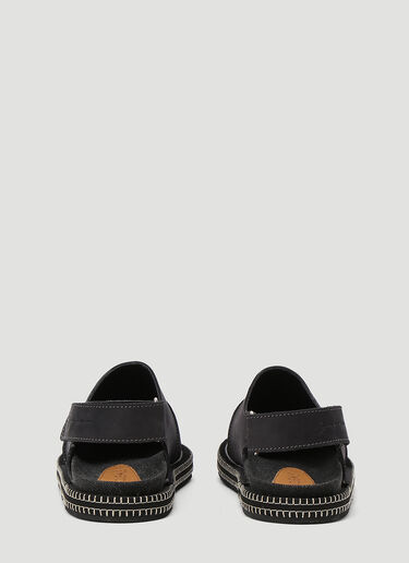 Jacquemus Les Mules Slip-Ons Black jac0144028