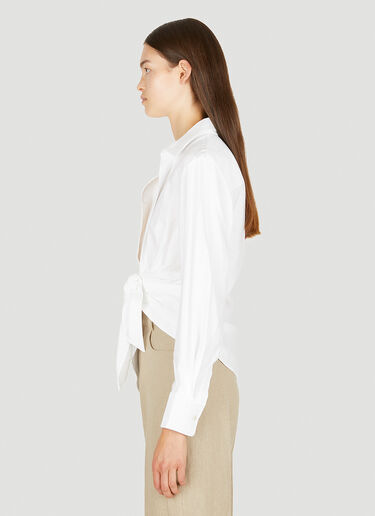 La Chemise Bahia Shirt Jacquemus La Chemise Bahia Shirt White jac0250139