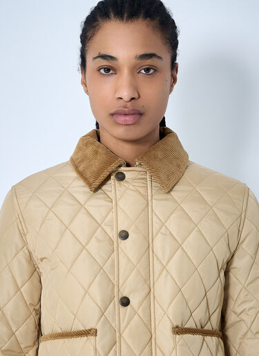 Burberry 퀼팅 쇼트 재킷  베이지 bur0259005