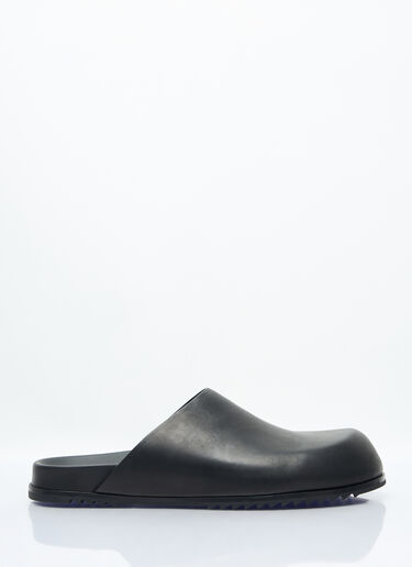 Rick Owens 가죽 뮬 블랙 ric0157027