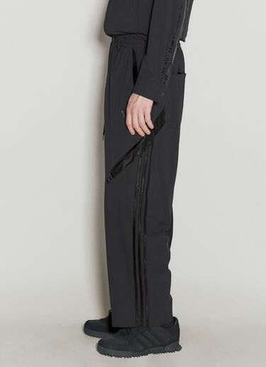 Y-3 Logo Applique Ripstop Track Pants Black yyy0156013