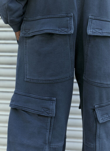 GREG ROSS Cargo Track Pants Black grr0157009