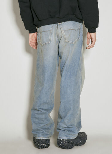 Balenciaga Skiwear Waterproof Jeans Blue bal0155103