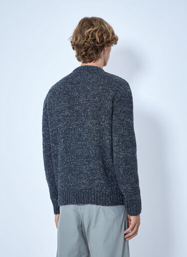 LN-CC® - Stone Island: Crewneck Wool-Blend Sweater - Grey Stone Island Crewneck Wool-Blend Sweater Grey sto0165013
