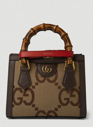 Gucci Diana Jumbo GG Mini Tote Bag Brown guc0251095