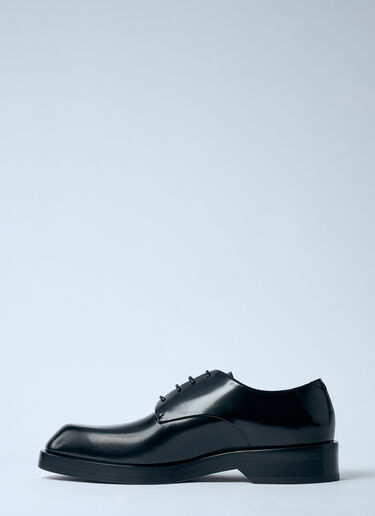Jil Sander Leather Lace-up Shoes Black jil0159009