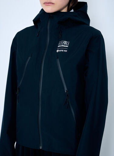 MM6 Maison Margiela x Salomon GORE-TEX Hooded Windbreaker Jacket Black mms0259001