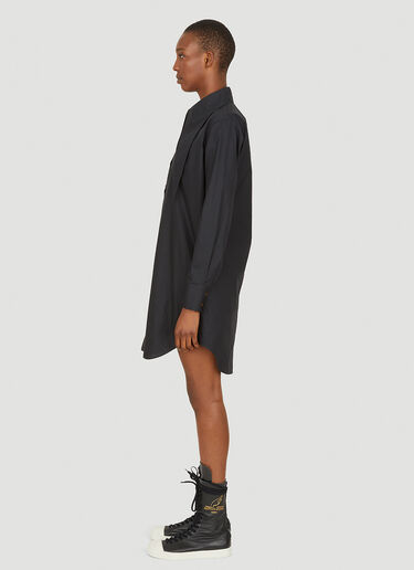Vivienne Westwood 하트 셔츠 드레스 블랙 vvw0251028
