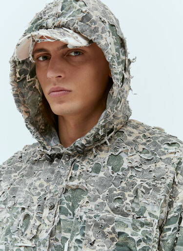 Diesel S-Dewny 후드 셔츠 그레이 dsl0156007