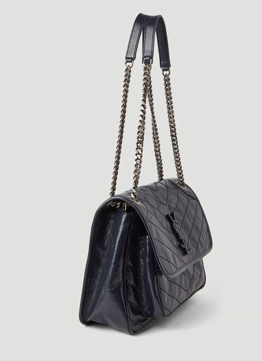 Saint Laurent Niki Medium Shoulder Bag Navy sla0243123