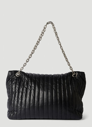 モナコスラージチェーンショルダーバッグ Balenciaga モナコスラージチェーンショルダーバッグ ブラック bal0254060