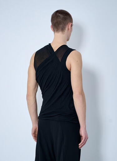 Rick Owens 비대칭 탑  블랙 ric0160001