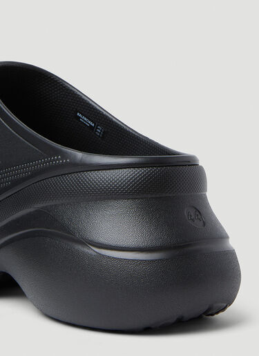 Balenciaga Crocs Platform Mules Black bal0152063