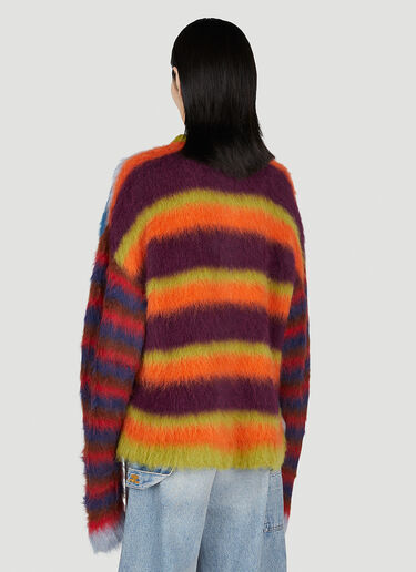 Brain Dead Blurry Lines Sweater  Blue bra0353001