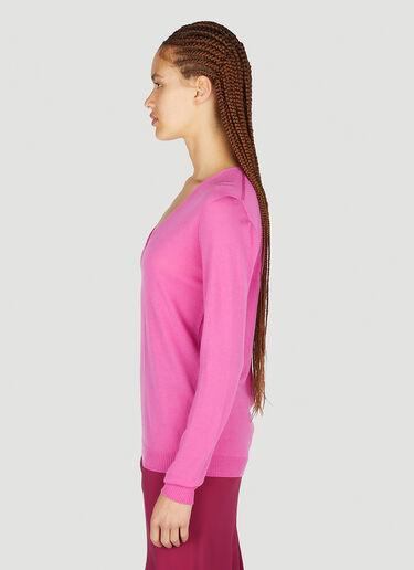 Rick Owens Classic Sweater Pink ric0251036