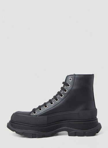 Alexander McQueen Tread Slick Ankle Boots Black amq0246030