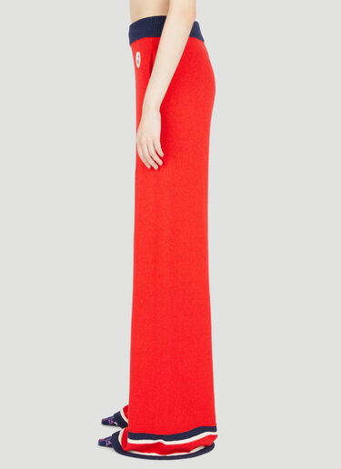 Colour Block Knit Pants Gucci Colour Block Knit Pants Red guc0253016