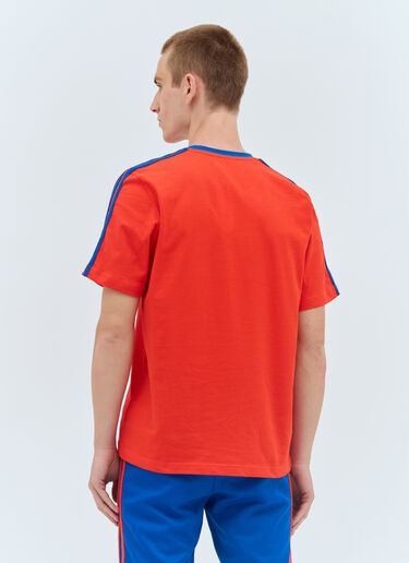 adidas by Wales Bonner 徽标刺绣 T 恤 红色 awb0357014
