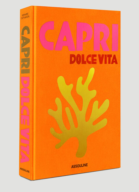 Assouline Capri Dolce Vita Book Blue wps0690002
