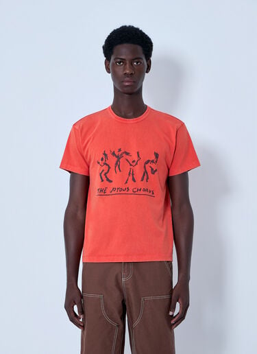 OTW by VANS x Julian Klincewicz Graphic Cotton T-Shirt Red otj0164008