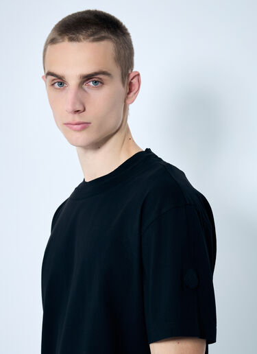 Moncler Double Neck T-Shirt Black mon0159025