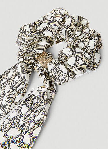 Max Mara 로고 스크런치 화이트 max0252074