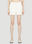Gucci Contrast Trim Shorts White guc0252074