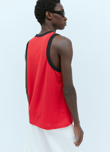 Wales Bonner Diop Tank Top Red wbn0154009