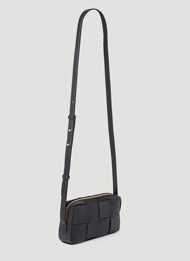 Bottega Veneta Small Cassette Shoulder Bag Black bov0253057