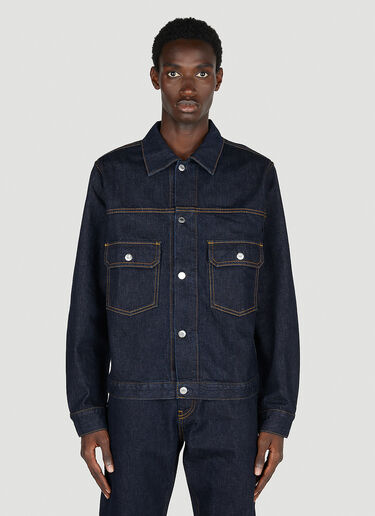 Helmut Lang Denim Trucker Jacket Blue hlm0152001