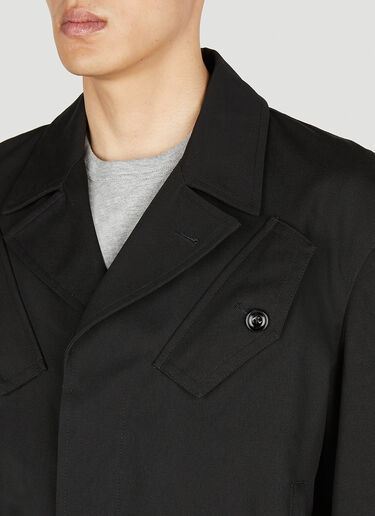 Alexander McQueen Military Cropped Bomber Jacket Black amq0152006