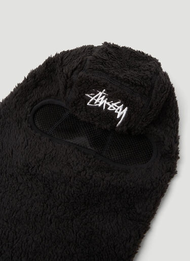 Stüssy 로고 자수 발라클라바 블랙 sts0151024