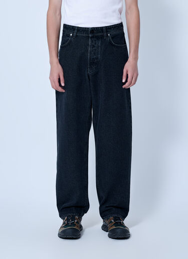 LN-CC® - Stone Island: Straight-Leg Denim Jeans - Blue Stone Island Straight-Leg Denim Jeans Blue sto0165108