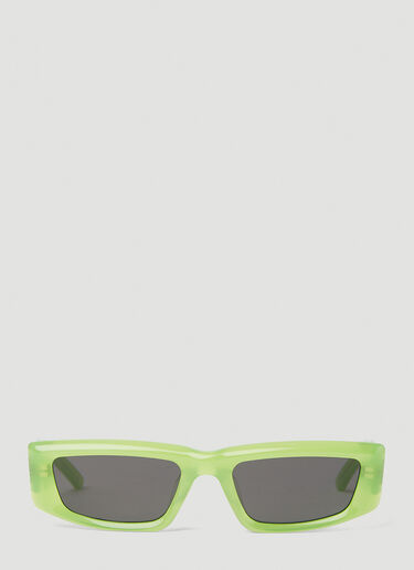 Gentle Monster Silver Clouds GRC3 Sunglasses Green gtm0351007