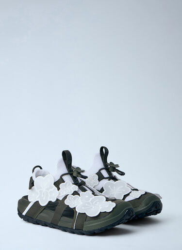 The North Face x Cecilie Bahnsen Floral Appliqué Sandals White tnc0264001