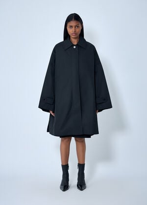TOTEME Car Coat Black tot0263034