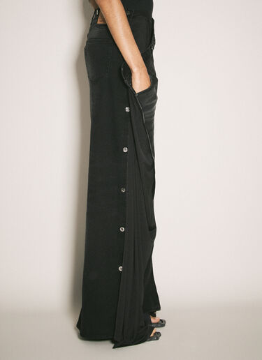 Y/Project Collapsed Waist Jeans Black ypr0358016