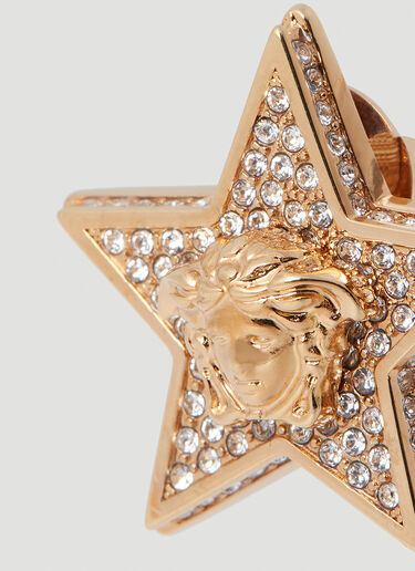 Versace Medusa Star Earrings Gold vrs0252034