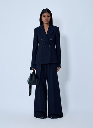 Max Mara Wool Blazer Navy max0263021