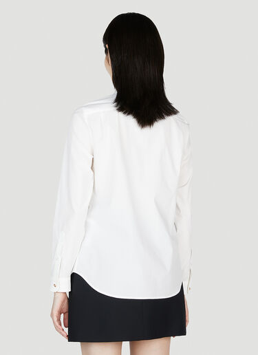 Gucci Point Collar Shirt White guc0253075