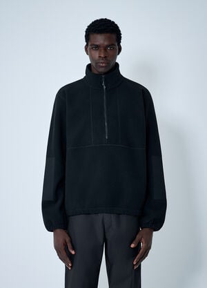 GR10K Half-Zip Fleece Sweatshirt Black grk0162003