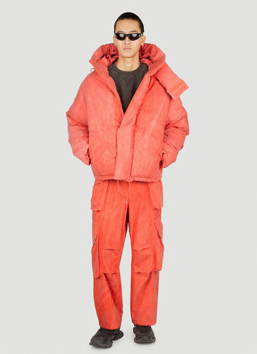 Entire Studios Soa Puffer Jacket Red ent0150003