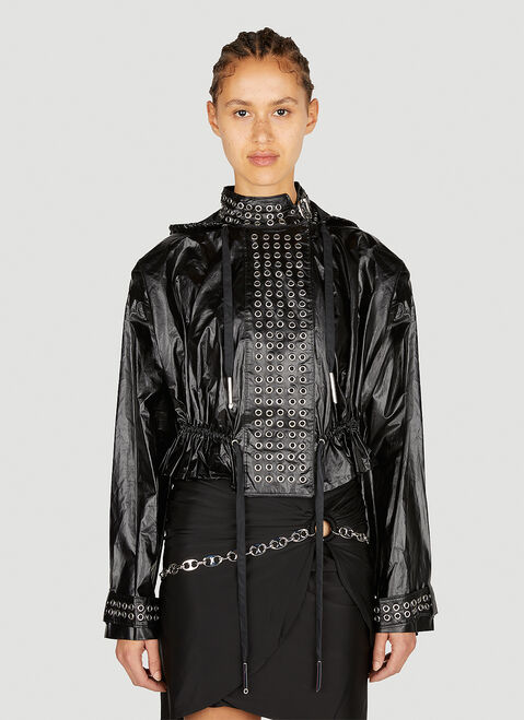 1017 ALYX 9SM Eyelet Biker Jacket Red aly0250022