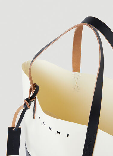 Marni Tribeca Shopping Bag White mni0148018