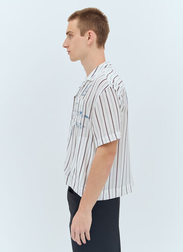Paly Praying Silk Mechanic 衬衫  米白 pal0156006