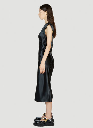 Bottega Veneta Fluid 荷叶边连衣裙 黑色 bov0251094