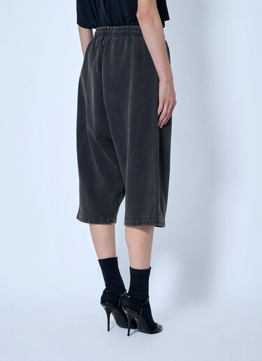 Entire Studios Faded Drop Shorts Dark Grey ent0266025