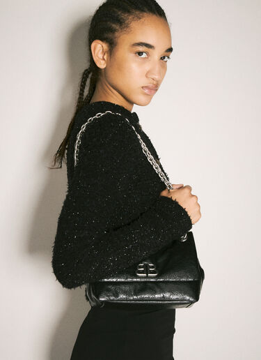 Monaco Mini Shoulder Bag Balenciaga Monaco Mini Shoulder Bag Black bal0257065